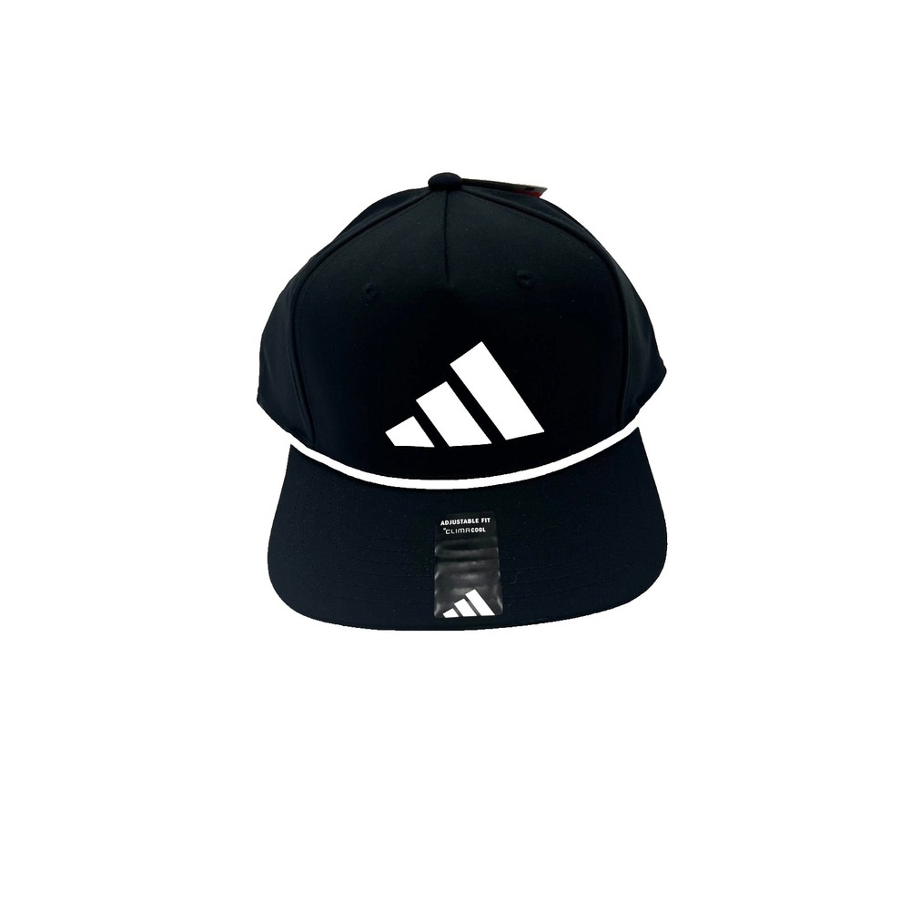 Adidas Men's Midrange Snapback ClimaCool Hat Cap Black White Grey IV4590
